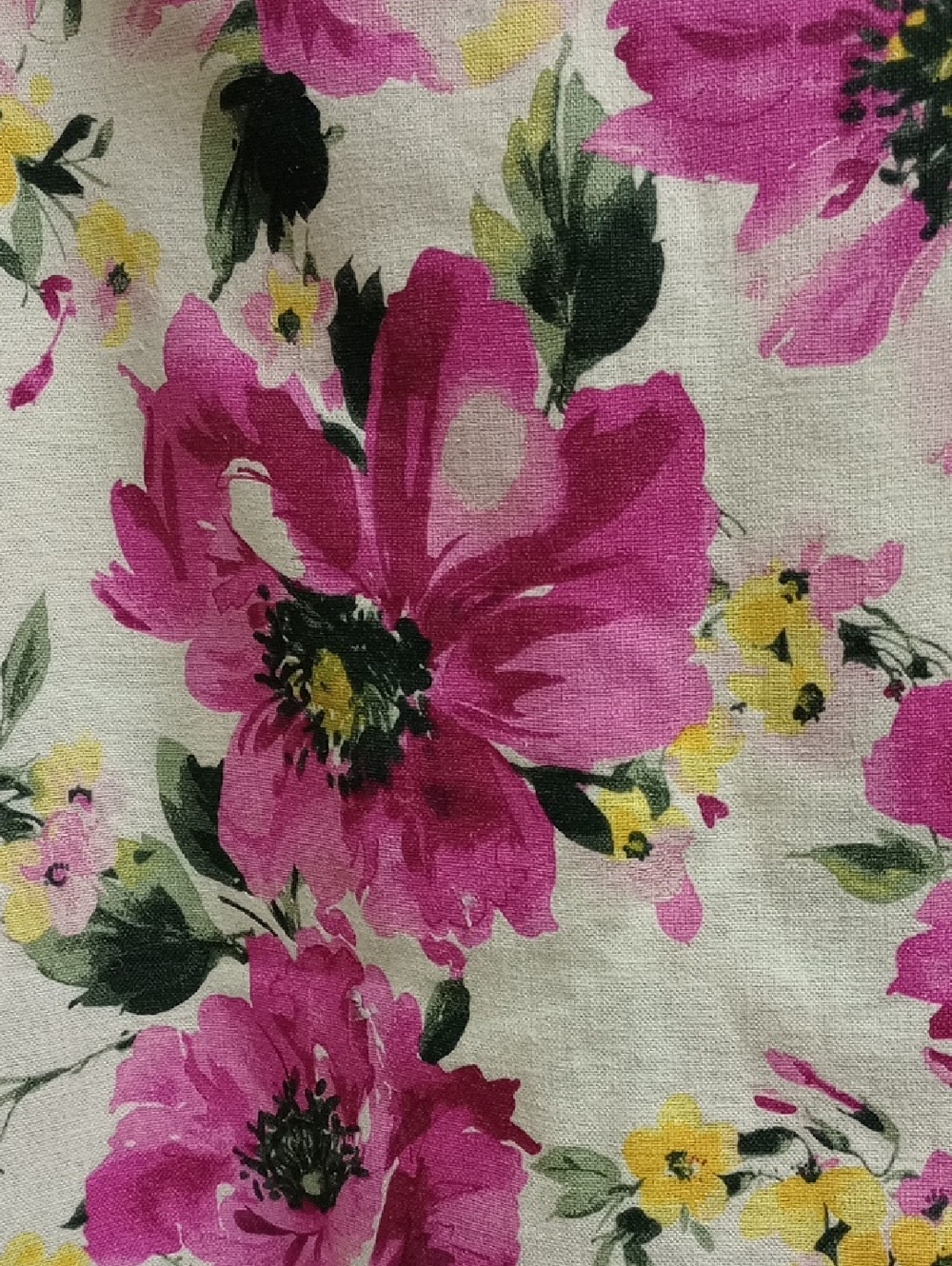 🆕🌸 ABERCROMBIE & FITCH "SCARLET" ASYMMETRICAL LINEN BLEND FLORAL SKIRT SKORT🌸 - Picture 3 of 10